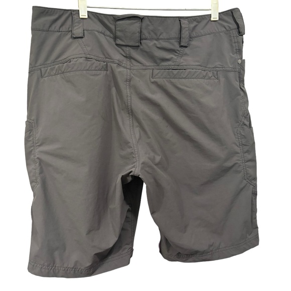 Truewerk Mens 38 Shorts T1 Werk Shorts Tech Stretch 10.5” Inseam Zip Pocket Gray - Picture 2 of 16